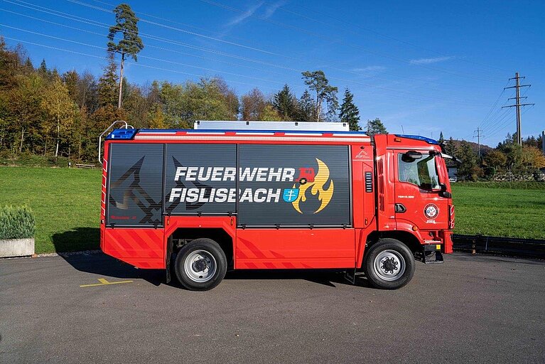 TLF der Feuerwehr Fislisbach